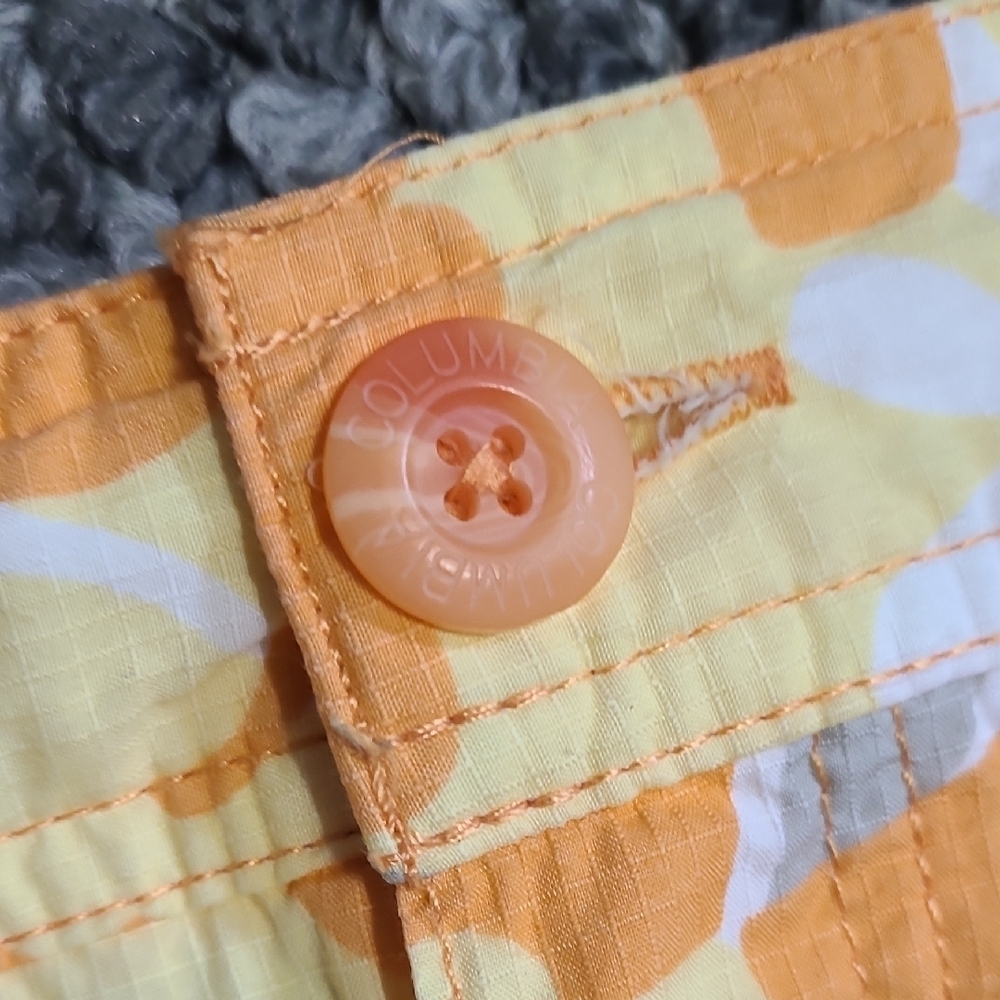 Columbia Orange and Yellow Patterned‎ Skirt - Picture 6 of 14